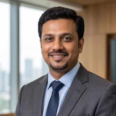 Portrait of Amit Admane, Founder & Managing Director
