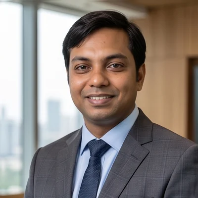 Portrait of Ashwin Meshram, Founder & Managing Director